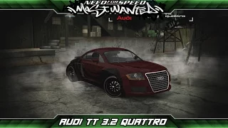 Need for Speed: Most Wanted Car Build - Audi TT 3.2 Quattro