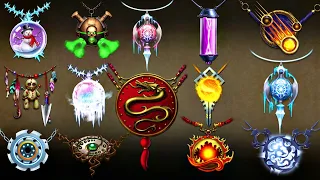 Shadow Fight 2 All Magic Amulets!