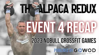 Individual Event 4 "The Alpaca Redux" Recap | 2023 CrossFit Games