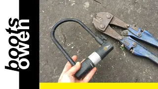 Via Velo bike U lock versus the bolt cutters | is it safe | Stop a bike thief | Tested! Real review!