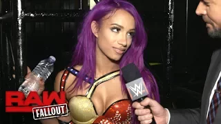 Sasha Banks is ready to become a four-time Raw Women's Champion: Raw Fallout, July 3, 2017