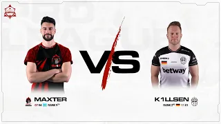 maxter vs k1llsen - Quake Pro League - Week 15