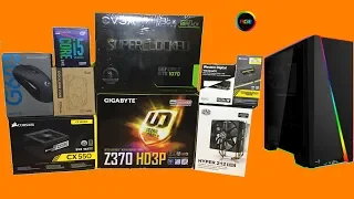 Best $1,100 Gaming PC i5-8600k GTX1070 SC