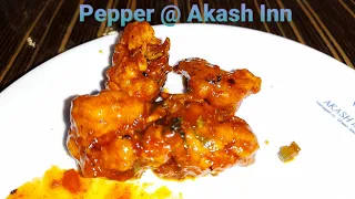 Pepper restaurant at Akash Inn, Shivamogga [Shimoga], Karnataka, India | Best place to eat