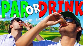 Par 3 Drinking Challenge! (THIS GOT WILD...)