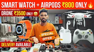 Smart Watch & AirPods At Low Price In Chennai | Sanjaysamy | Vlog #101