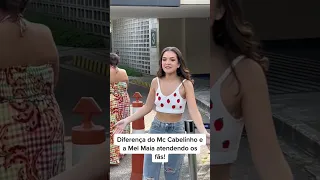 mc cabelinho e mel maia atendendo os fãs 💥💥📸