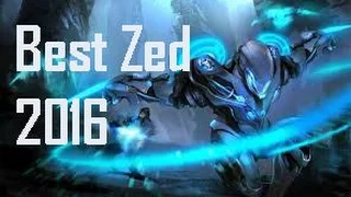 New Zed Plays - Best Zed montage 2016 - LoLNewPlay