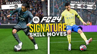 Scoring 1 AMAZING Goal with Every Signature Skill Move in FC 24
