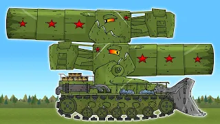 Massacre of the Steel Giants All Series - Cartoons about tanks