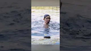 Boy held under water by school bully.#shorts