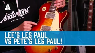 The Captain Vs Danish Pete | Battle of the Gibson Les Pauls!