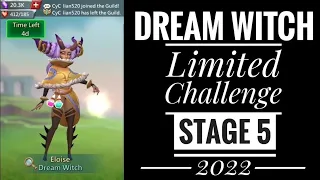 Lords Mobile Dream Witch in Limited Challenge Stage 5