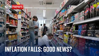 UK: Inflation tumbles but will it help cost of living crisis?