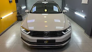 Volkswagen Passat B8 Nano Seramik Kaplama Led Far ve Stop Dönüşümü | Dev Detailing