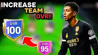 THE EASIEST WAY TO INCREASE TEAM OVR!! || EA FC MOBILE 24