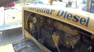Proper way to start a Caterpillar D 2 with a pony motor