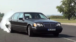 Самый быстрый КАБАН в мире! MERCEDES W140