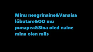 Onu Bella  - Minu neegrinaine&Vanaisa lõbutare&OO mu punapea&Sina oled naine mina olen miis