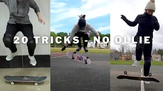 20 tricks that don't require an ollie