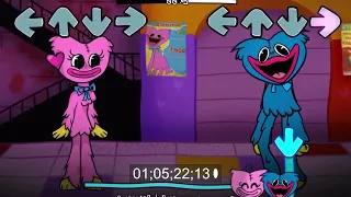 GO! Kissy Missy VS Huggy Wuggy New & Old Characters number2 Playtime FNF   Poppy Playtime x FNF Mod