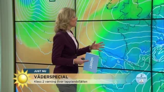 Väderspecial: Därför blåser det - Nyhetsmorgon (TV4)