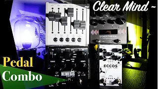 Effect Pedal Combo: Bass! ECCOS Keeley+CXM 1978+Synesthesia GFI+Nemesis Source Audio ~Clear Mind~