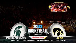 Iowa Hawkeyes vs Michigan State Spartans Full Game (Jan 2, 2024)