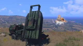 Ukraine Launches Long-Range High-Precision Himars Missile at Russian Military Air Base - ARMA 3