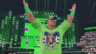 WWE 2K22 - John Cena vs Randy Orton Gameplay (Xbox Series X) [1080p 60FPS HD]