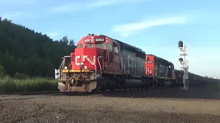 Railfanning In Minnesota Part 3 of 7 July 2020 More of the CN Iron Range