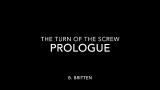 Prologue   Turn of the Screw