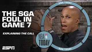 Richard Jefferson explains the SGA foul on P.J. Washington in Game 7 🧐 | NBA Today