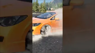 GTA 5 Honda civic burnout #shorts