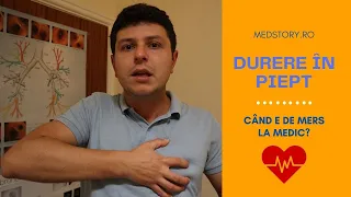 Cauze grave de durere în piept - când e de mers la medic?