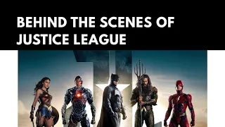 behind the scenes of justice league