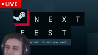 [LIVE] The Games Of Tomorrow, Today! - NextFest Demos