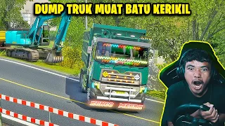 Dump Truck Mengangkut Batu Kerikil - ETS2