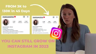 3k to 130k+ in 45 Days on INSTAGRAM | You can still GROW on Instagram in 2023