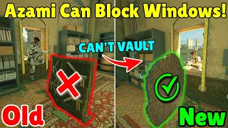 Azami Trick To Stop Anyone From Vaulting Windows! - Rainbow Six Siege Demon Veil