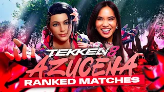 My first Ranked Matches with AZUCENA, the TEKKEN 8 newcomer - Closed Beta CBT !