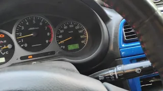 Небольшой тест 5 ступ. МКПП Subaru Impreza wrx!