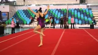 Kyla Ross - Floor - 2014 Pacific Rim Championships - Podium Training