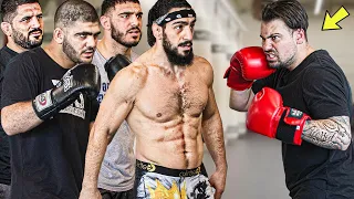 BEEFING with Pro Boxers in The MMA Gym GONE EXTREMELY WRONG! (MUST WATCH)