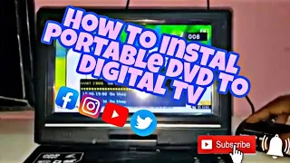 How To Instal Portable DVD To Digital TV