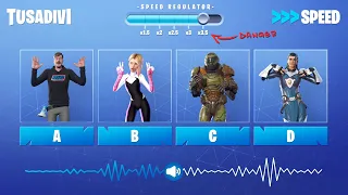 GUESS THE FORTNITE DANCE IN HIGH SPEED | tusadivi