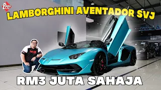 LAMBORGHINI AVENTADOR SVJ ROADSTER + EKZOS GINTANI | Hanya ada 1 unit di Malaysia !!!