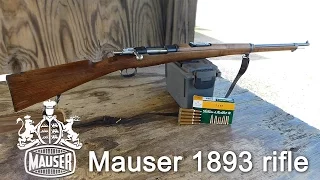 Spanish Mauser M1893 bolt action rifle in 7x57mm review