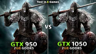 GTX 950 vs GTX 1050 | Battle of 50s gang | Test in 6 Games🔥