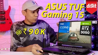 ASUS TUF Gaming F15 Gaming Review (i7-11600H + RTX 3050 @ ₹90K)